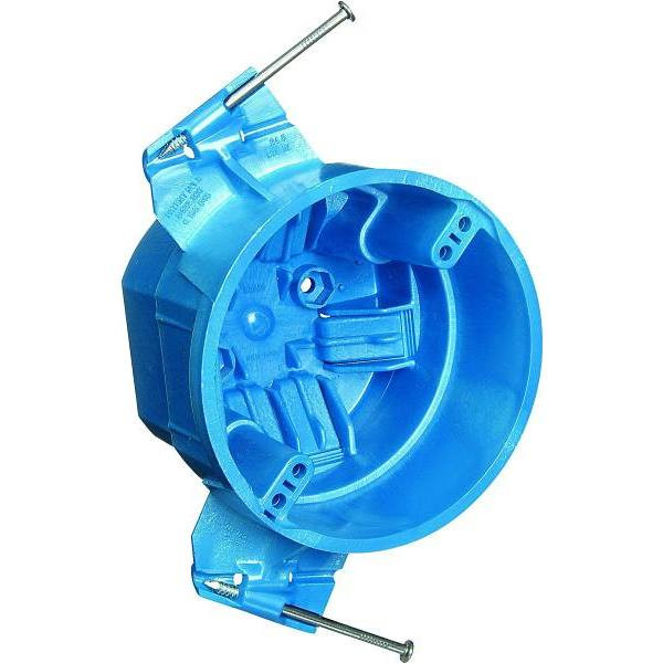 Carlon 25 Cu. New Work Round Hard-Shell Ceiling Electrical Box