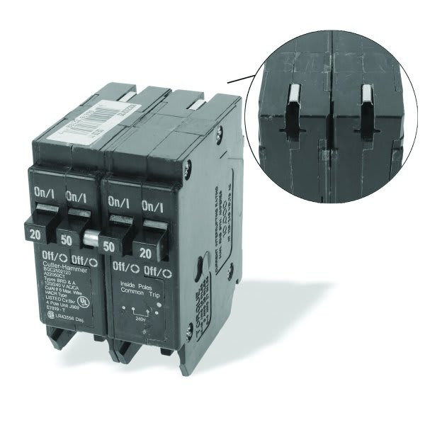 Siemens 40-20 Amp Interchangeable Quad Circuit Breaker