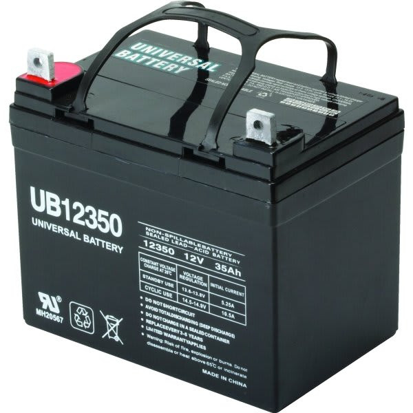 Universal Power Group 12v 35ah Lead Acid Medical Mobility Battery