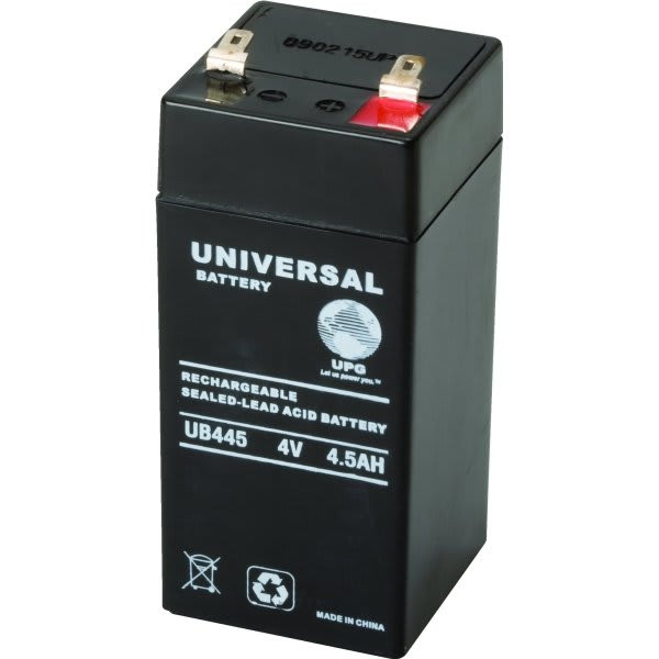 Universal Power Group 4v 4.5ah Lead Acid Emergency Battery