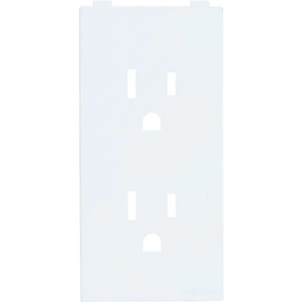 Taymac Allure Duplex Adapter Plate (6-Pack) (White)