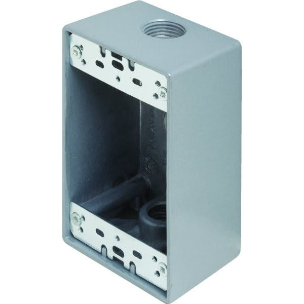Taymac 1-Gang Rectangular Weatherproof Outlet Box