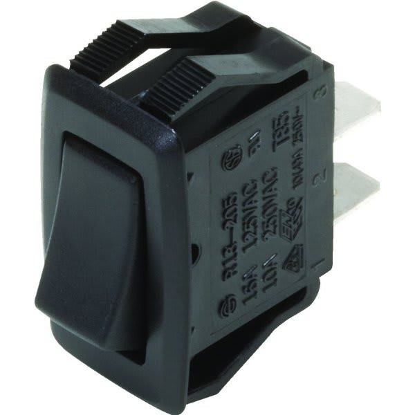 Satco 15 Amp 125 Volt 1-Pole On-Off Rocker Switch