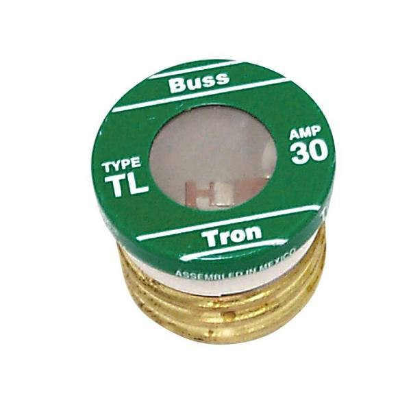 Bussmann 30 Amp Time-Delay Plug Fuse (4-Pack)
