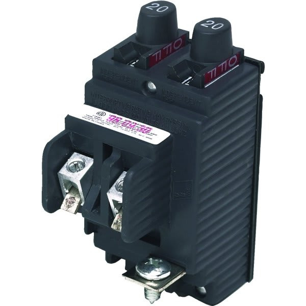 Connecticut Electric & Switch Pushmatic 20 Amp 120 Volt 2-Pole Bolt-On Circuit Breaker