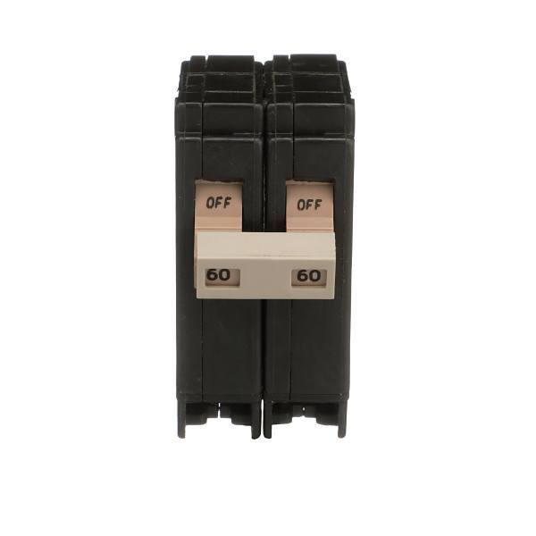 Eaton Ch 60 Amp 120-Volt/240-Volt 2-Pole Circuit Breaker With Trip Flag