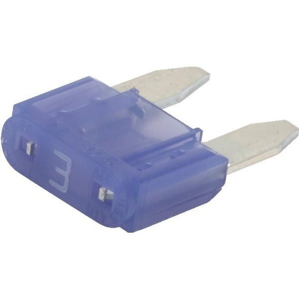 Bussmann 3 Amp Fast Acting Mini-Fuse (5-Pack)