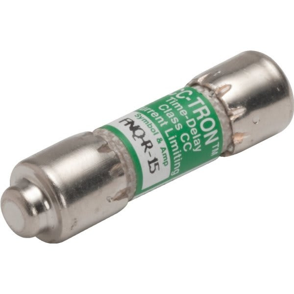 Bussmann 15 Amp 600 Volt Non-Indicating Time-Delay Cartridge Fuse