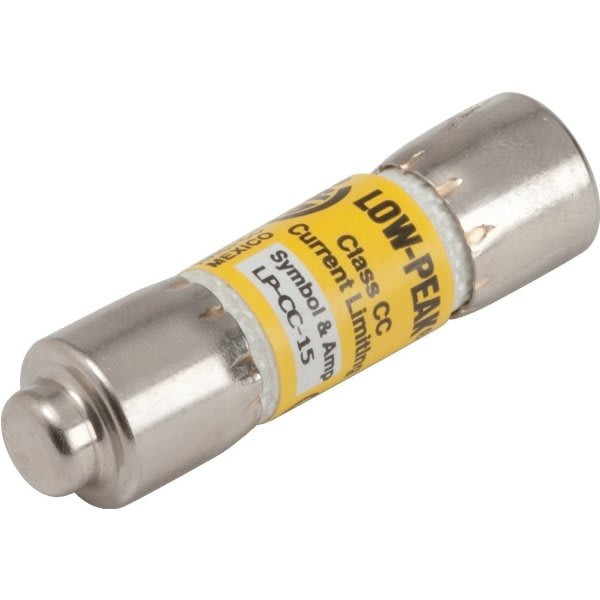 Bussmann 15 Amp 600 Volt Time-Delay Cartridge Fuse