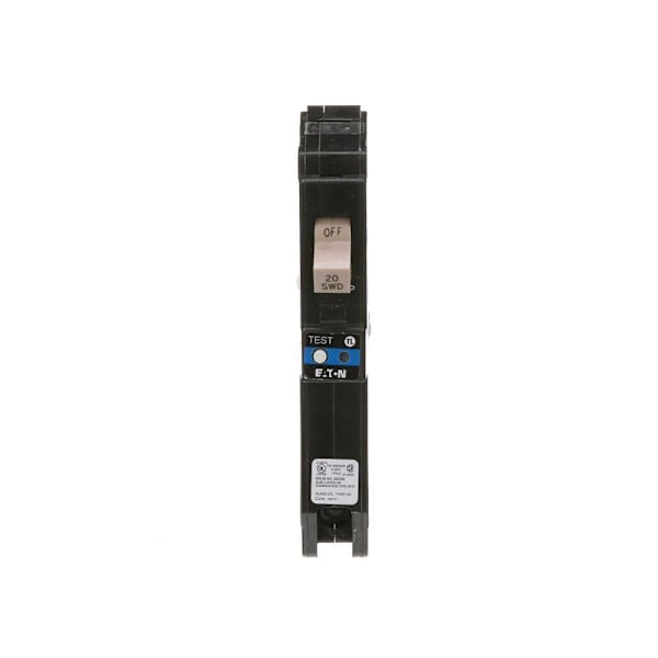 Eaton Ch 20 Amp Single-Pole Dual Function Arc Fault/Ground Fault Circuit Breaker