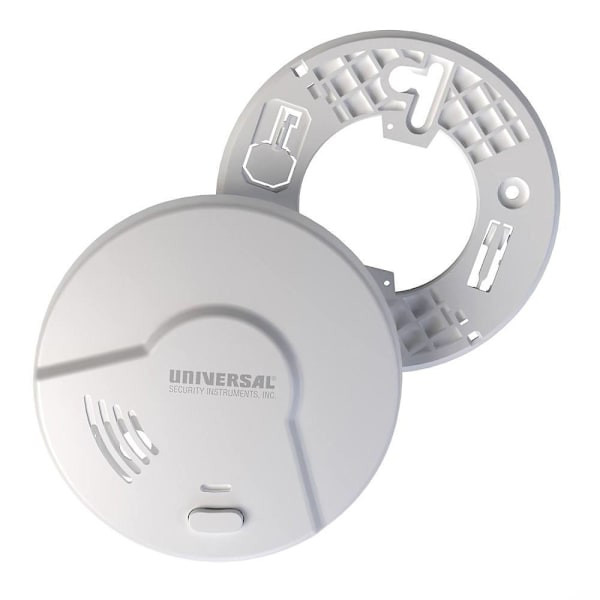 USI Electric 2-In-1 Smoke And Fire Alarm With 10 Year Sealed Battery Power