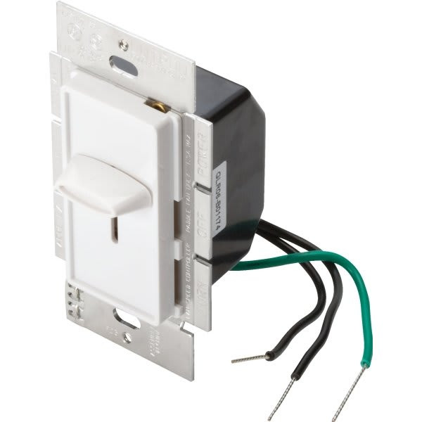 Lutron 1.5 Amp Fan And Fixture Dimmer, White
