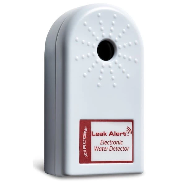 Zircon Leak Alert Water Leak Detector & Flood Sensor Alarm / Water Leak Sensor With Dual Leak Alarms 90db Audio Package Of 5