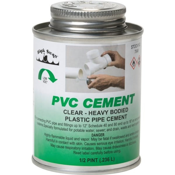 Black Swan Pipe Cement Pvc Heavy-Duty