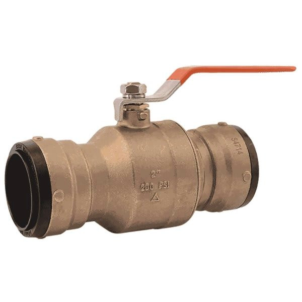 Sharkbite 2" Ball Valve Sharkbite X Sharkbite