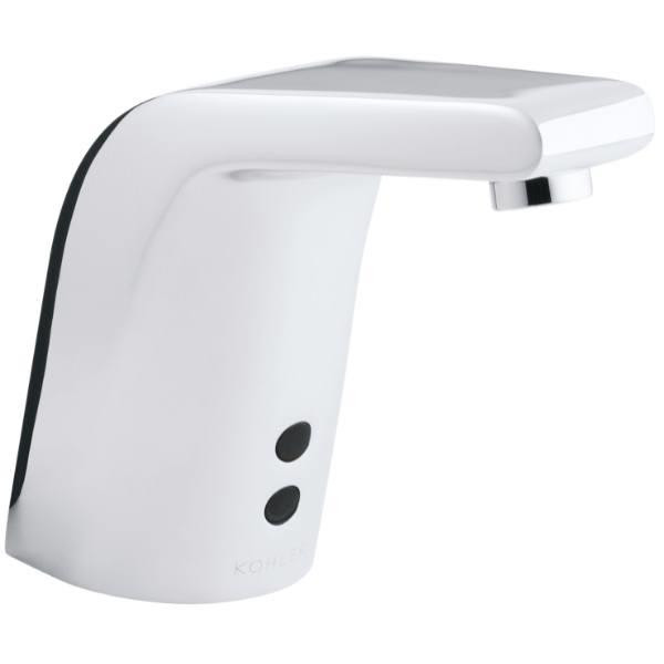 Kohler Sculpted Touchless Ac-Powered Deck-Mount Faucet