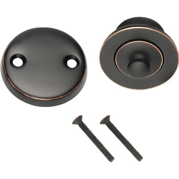 Dhi Lift And Turn Bath Drain Oil Rubbed, Bronze