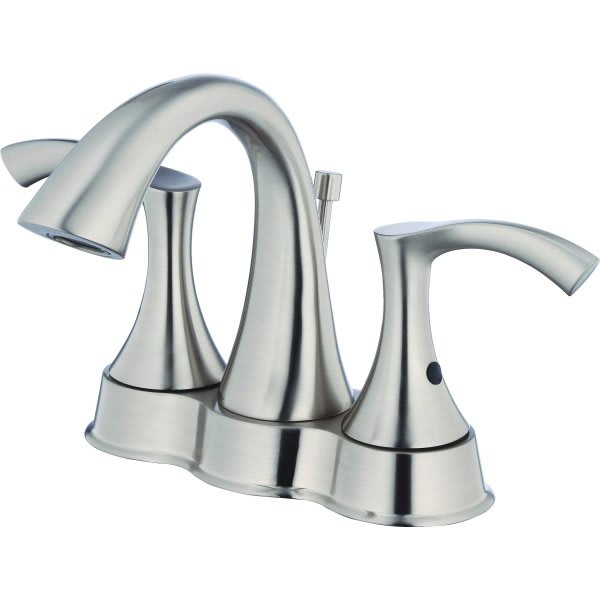 Gerber Antioch Lavatory Faucet Brushed Nickel Two Handle