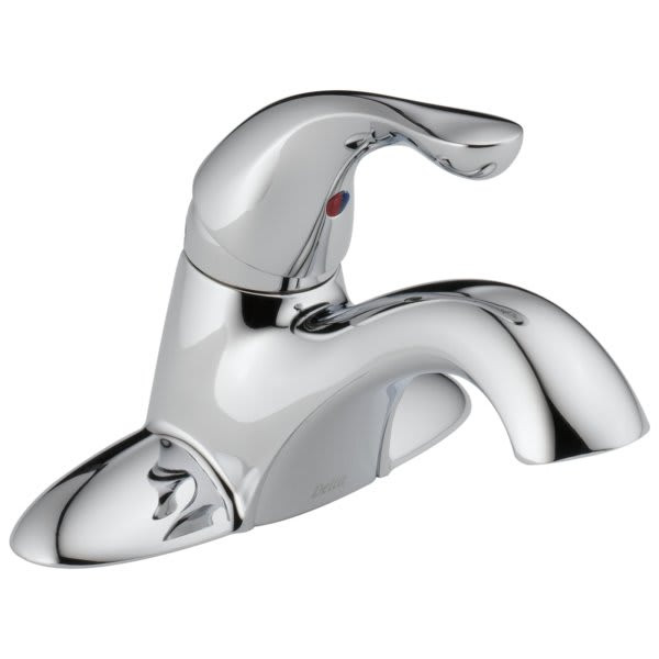 Delta Single-Handle Centerset Lavatory Faucet - Less Pop-Up