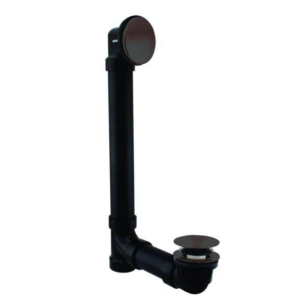 Westbrass Illusionary Overflow 12 In And 4 In Sch. 40 Abs Bath Waste