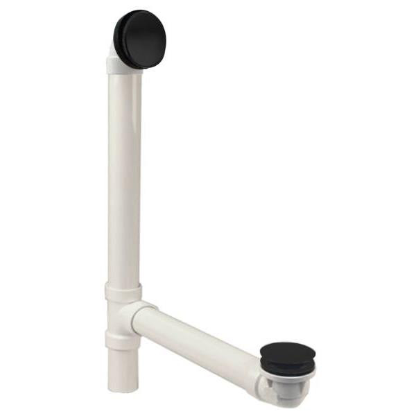 Westbrass Illusionary Tip-Toe Bath Drain (Matte Black)