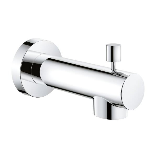 Grohe Concetto Diverter Tub Spout, Slip-Fit Connection, Metal, Chrome