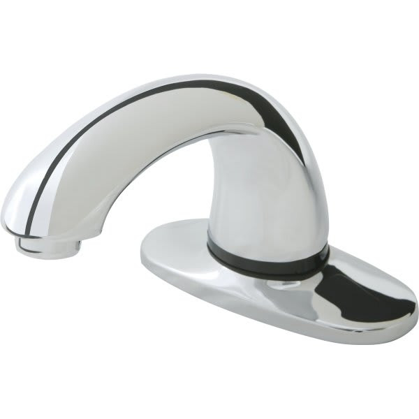 Rubbermaid Commercial Milano 3-Hole Polished Low-Lead 8" Centerset Lavatory Faucet (Chrome)