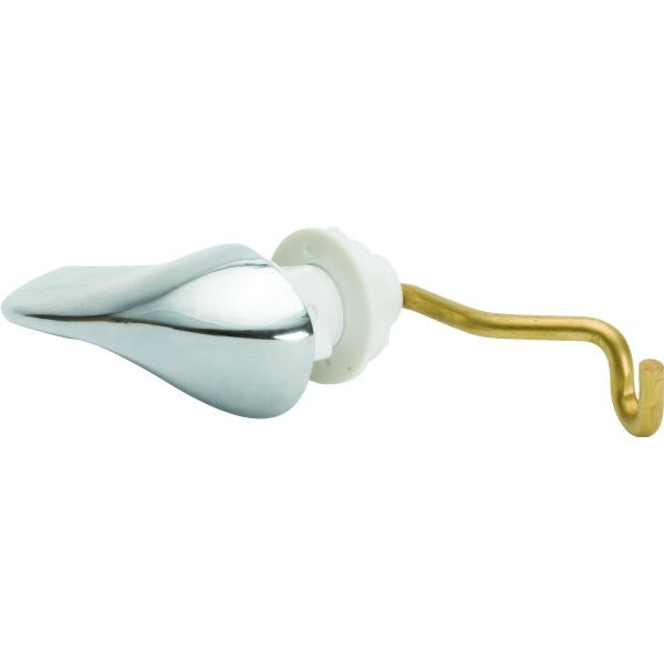 Toilet Tank Lever Metal Arm Chrome Handle Replacement For A/S Pressure Assist