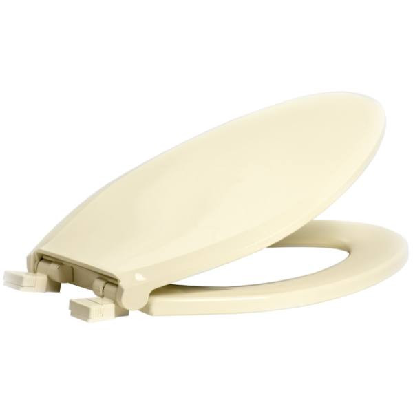 Centoco Lift And Clean Plastic Toilet Seat (Biscuit)