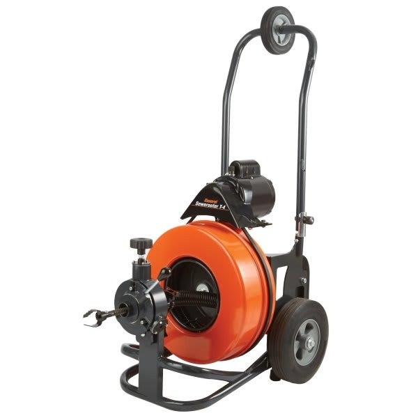General Pipe Cleaners Sewerooter T4 Drain Cleaner, Ejcs Cutter Set