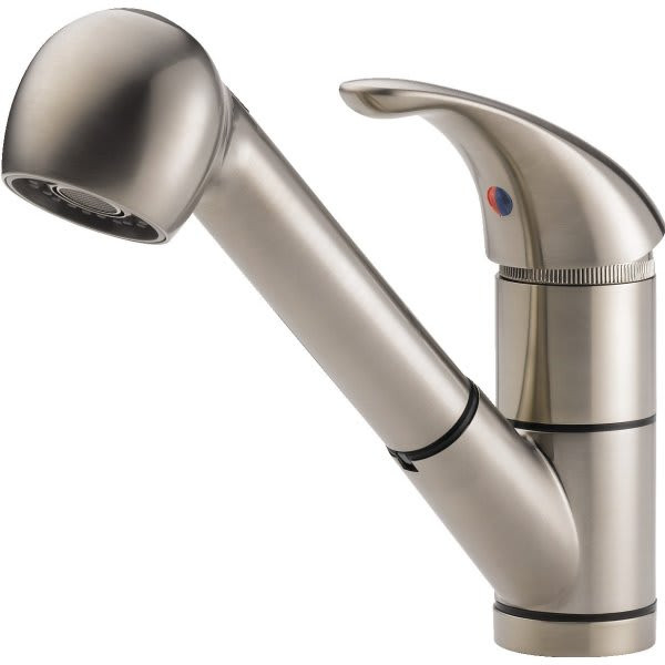 Peerless Choice Pull-Out Kitchen Faucet (Stainless)
