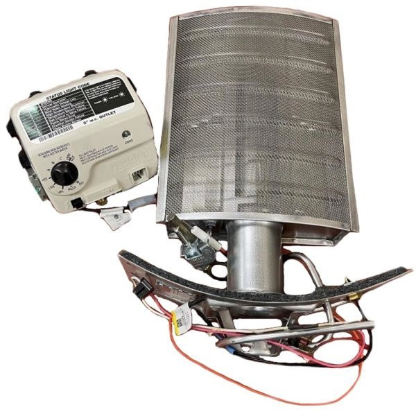 A. O. Smith Burner Assembly Ultra Lo Nox 18 Inch And 2 Inch Cavity Gas Control