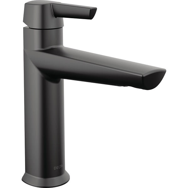 Delta Galeon Single Handle Bathroom Faucet In Matte Black