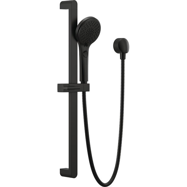Peerless Xander Ada Slide Bar And Handshower In Matte Black