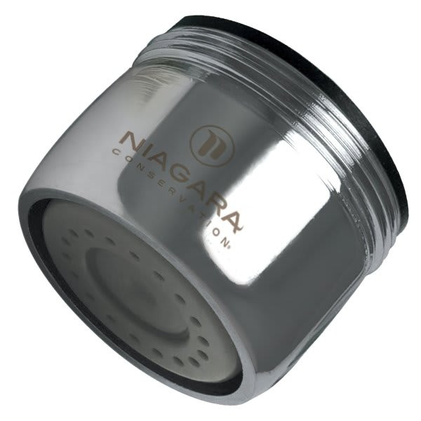 Niagara 0.5 GPM Dual-Thread Needle-Spray Faucet Aerator In Chrome (120-Pk)