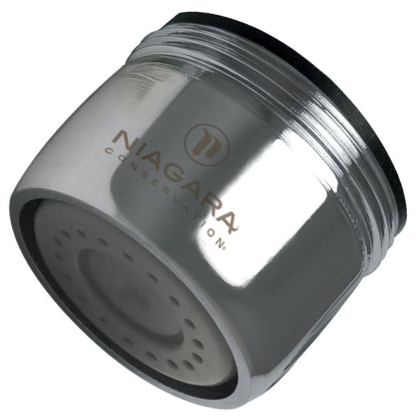 Niagara 1.0 GPM Dual-Thread Needle-Spray Faucet Aerator In Chrome (120-Pk)