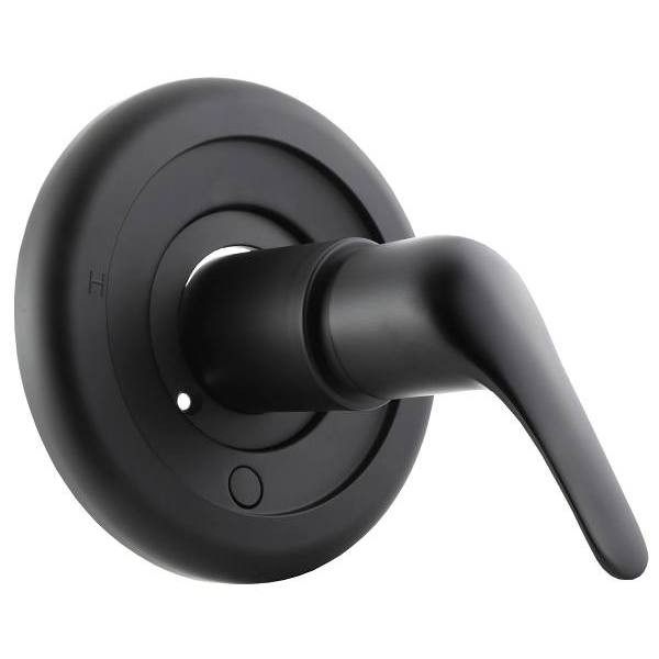 Danco 1-Handle Valve Tub And Shower Faucet Trim Kit In Matte Black For Moen