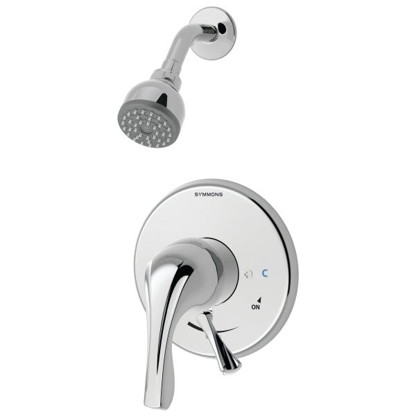 Symmons Origins Shower System, 2.5 Gpm, Polished Chrome
