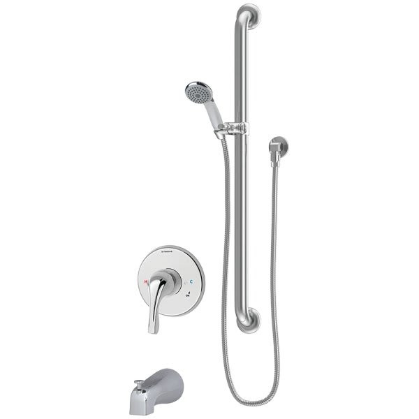 Symmons Origins Tub And Hand Shower System, 2.5 Gpm, Chrome
