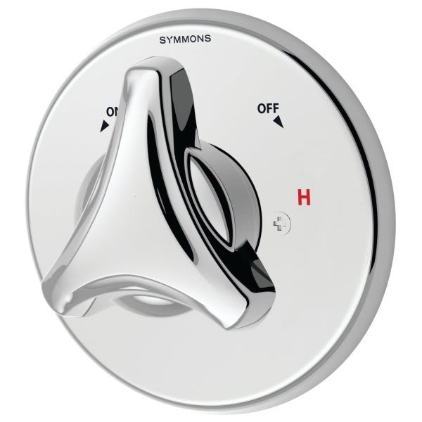 Symmons Origins Chrome Rebuild Shower Kit, Tri-Star Handle And Balancing Valve