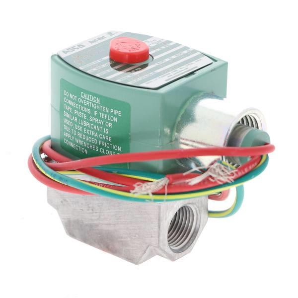 Asco Valve Solenoid 2 Way Closed 3/8" Npt 120v 1.2cv 0-15 Psi Nema 4x