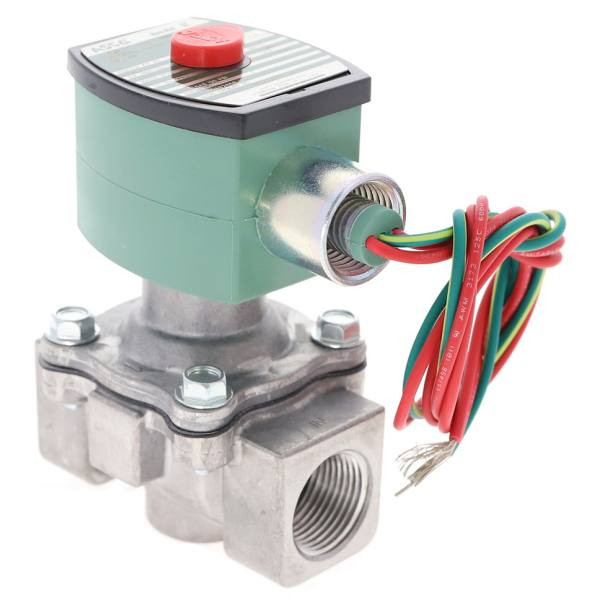 Asco Valve Solenoid 2 Way Open 3/4" Npt 120vac 4.6 Cv 0-125 Psi Nema 4x