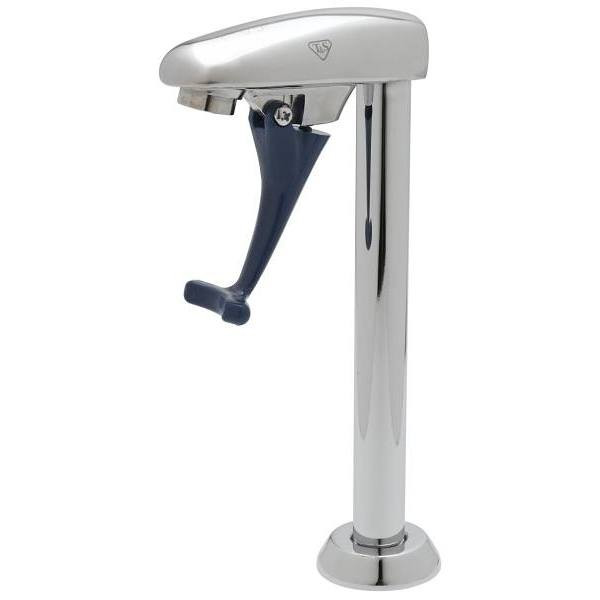 T & S Glass Filler, 2.25 Gpm, Polished Chrome, 1 Handle