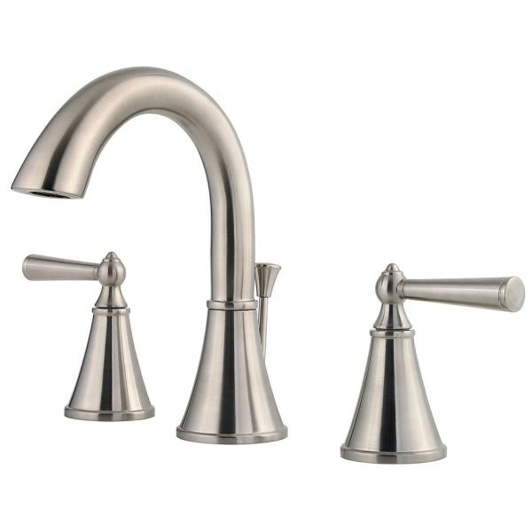 Pfister Saxton 2-Handle 8" Widespread Bathroom Faucet, Brushed Nickel