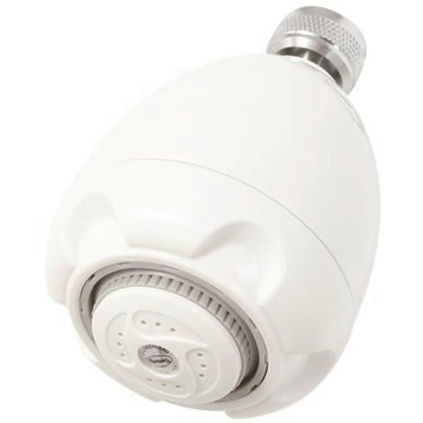 Premier 3-Spray 2.8" Single Wall Mount 2.0 GPM Adjustable Showerhead In Chrome