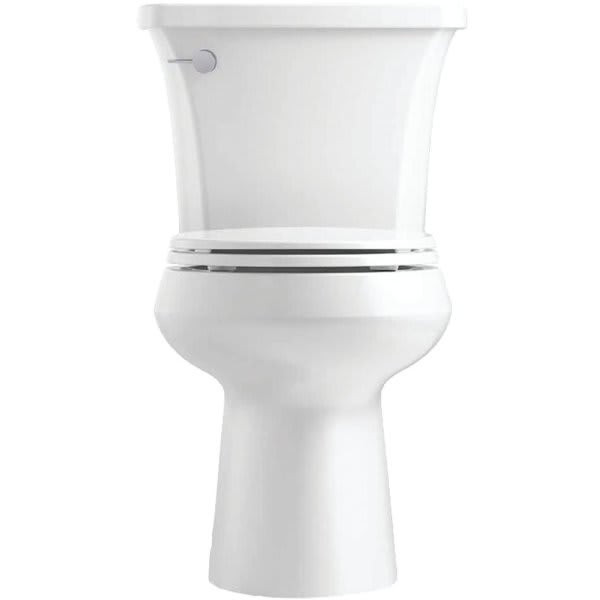 Kohler Highline Arc 2-Piece 1.28 GPF Single Flush Round-Front Toilet In White