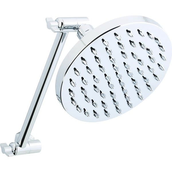 Seasons 6 In. Round Single Function 1.8 GPM Fixed Showerhead, Chrome