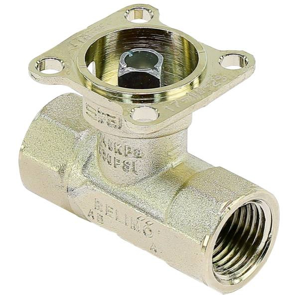 Belimo Valve Ball 1/2" Npt 1.9 Cv 2 Way Equal Percentage Flow Nickel Plated