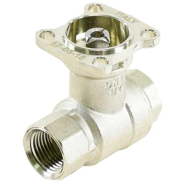 Belimo Valve Ball 1/2" Npt 3.0 Cv 2 Way Equal Percentage Flow Nickel Plated