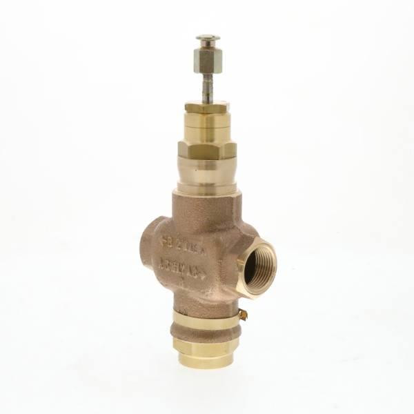 Honeywell Valve Globe 3 Way Mixing 3/4" Npt 7.3 Cv A To Ab Linear Flow Brass
